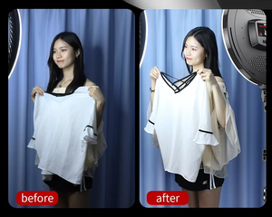 <span class=keywords><strong>M666</strong></span>ไฟ14นิ้วหรี่แสงได้3000K-6500K แผงควบคุมวิดีโอ LED แบบเต็มหน้าจอพร้อมรีโมทสำหรับการถ่ายทอดสด - Product Image 5