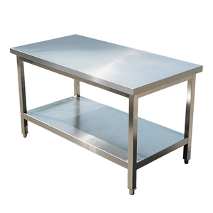 Customizable Stainless Steel Dining Work <strong>Table</strong> Strong And Durable Commercial <strong>Kitchen</strong> Dining Room <strong>Table</strong> Corner Studio - Product Image 3