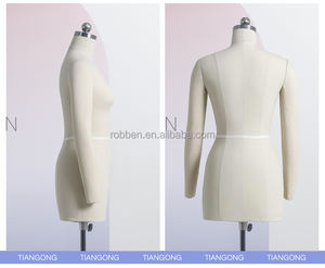 ชุดเดรสโฟมสวมใส่ร่างกายส่วนบนสำหรับเด็กผู้หญิงสามารถปรับขนาดได้พร้อมขาตั้งสำหรับชุดเดรสแขนโชว์ - Product Image 6