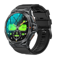Reloj Inteligente K62 Redondo con Pantalla AMOLED de 1.43 Pulgadas, Múltiples Modos Deportivos, Llamadas Bluetooth, Música para Deportes al Aire Libre para Hombres
