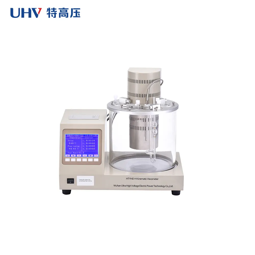 UHV-675 penguji viskositas kinematik, instrumen pengukur viskositas peralatan pengujian minyak Viscometer