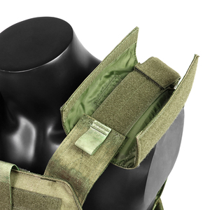 Gilet tactique de protection imperméable et léger en polyester avec système MOLLE, gilet d'entraînement camouflage - Product Image 5