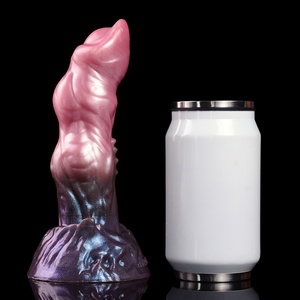 <b>Dildo</b> Animal Penis Sex Toy for Women Men Insertion Anal Masturbator Soft Silicone Butt Plug - Product Image 4