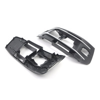 Grilles latérales de pare-chocs avant en ABS noir argenté avec trou ACC 4M0807681AA 4M0807681S 4M0807682AA pour Audi Q7 4M 2016-2019
