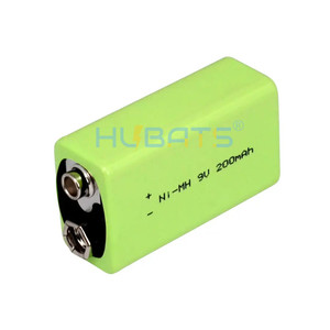 Batterie <span class=keywords><strong>NiMh</strong></span> 6F22 <span class=keywords><strong>9V</strong></span>, batterie en forme de chewing-gum, 200mAh, batterie rechargeable <span class=keywords><strong>9V</strong></span> 200mAh, <span class=keywords><strong>NiMh</strong></span> 6F22 taille 200mAh - Product Image 2