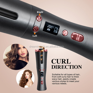 Automático portátil recargable USB giratorio plancha inalámbrica automática magia <span class=keywords><strong>sin</strong></span> rizador de pelo - Product Image 3