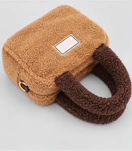 Bolso de Mano de Felpa con Diseño de Dibujos Animados para Mujer, Personalizado, con Cierre de Cremallera, Bolso de Moda para Guardar Monedas, Bolso de Muñeca, Bolso de Peluche - Product Image 4