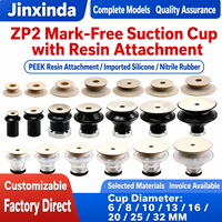 Ventouses pneumatiques sans contact pour bras robotisés ZP06/08/10/13/16/20/25/32 mm en résine PEEK et caoutchouc de silicone-nitrile importé