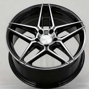 Rines de Aleación de Aluminio de 17 Pulgadas 5*112 Negros, 4 Piezas para Audi A4 A6 <span class=keywords><strong>Q1</strong></span> Q3 A3 - Product Image 4