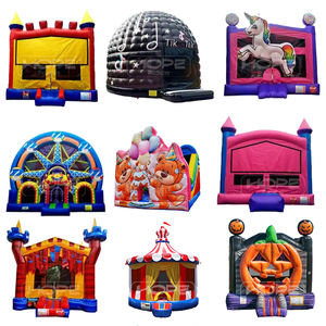 Château gonflable de toboggan aquatique de parcours d'obstacles de videur de <span class=keywords><strong>paradis</strong></span> d'oasis tropicale commerciale pour la <span class=keywords><strong>location</strong></span> de partie ou d'événement - Product Image 5