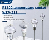 Sonde de température WZP231 PT100 RTD, capteur PT1000, filetage NPT 1/2', thermocouple, 200 ~ 420 degrés, classe A, Heraeu-s, Allemagne