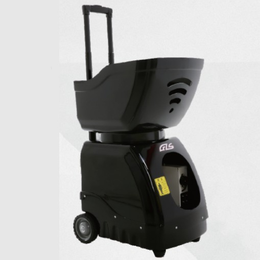 Tennis Ball Serving Machine 150 Balls Capacity Portable Indoor Training Equipment Automatic With Remote Control