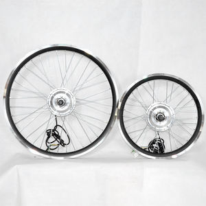 Xe đạp điện động cơ 36V 250W hướng trung tâm phía trước động cơ Kit 20/24/26 Ebike Kit pin lithium 2 điện phanh đòn bẩy (có thể điện - Product Image 5