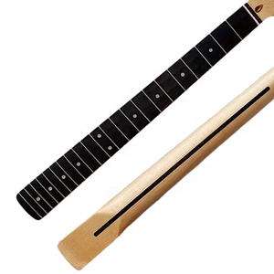 Venta al por Mayor de Fábrica, Piezas de Guitarra de Arce Canadiense sin Acabado, Mástil de Guitarra para DIY - Product Image 1