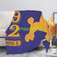 Hochwertige Bestseller-Sorority-Flanelldecke Weiche Warme Decke Sofa-Bett-Flanelldecke Heimkomfort-Decke