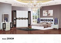 Hotel Wohnung Schlafzimmer Set Wohn möbel Bett mit Kopfteil