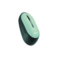 MS78GT HAVIT Ratón Inalámbrico de 6 Teclas y 2.4GHz para PC, Computadora de Escritorio y Oficina, Recargable, con Receptor USB MINI