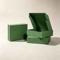 Boîte d'emballage légère et pliable en carton ondulé pour livraison e-commerce, personnalisable avec impression, pour petits articles