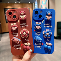 Lovebay — coque souple en Silicone, Anti-chute, pour iPhone 13 Pro Max, Design de dessin animé 3D, bonbons pour filles