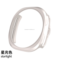 Étui de protection rigide semi-couvrant pour Samsung Watch 7 Ultra 47 mm – Coque pare-chocs durable, légère et résistante aux rayures