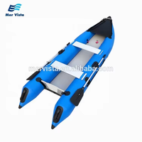 Canoë de pêche gonflable pour 4 personnes Cheap Sea China Double Kayak à vendre