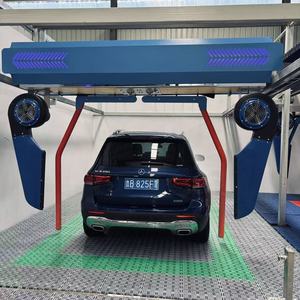Blue Steel Tunnel Car <b>Washer</b> System with Electric Power and Intelligent Control Panel - Product Image 1