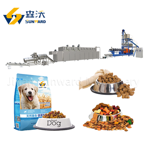 Máquina Extrusora de Alimentos para Mascotas, Gatos y Perros, Totalmente Automática, de Acero Inoxidable, con Motor de Doble Tornillo - Product Image 1