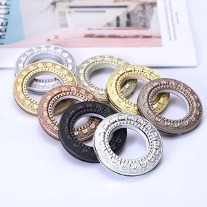 Wholesale Art Deco Wood <strong>Curtain</strong> <strong>Eyelet</strong> Rings Decorative Holder Accessories for <strong>Curtain</strong> <strong>Poles</strong> - Product Image 4