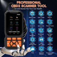 Escáner de Automóviles OBD2 V520 de Pantalla Grande y Alta Calidad, Lector de Códigos de Error, Herramienta de Diagnóstico de Automóviles Multilingüe