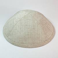 Kippa personnalisée en lin uni multicolore, Yarmulke juive en gros, Cadeaux de Bar Mitzvah, Kippot de mariage, Cadeaux Judaïca personnalisés