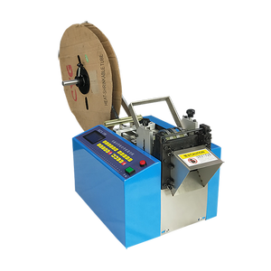Automatische Desktop-Schneidemaschine für PVC-Schrumpfschlauch/-band, 100mm Breite, Nickelbleche und Schaumstoff - Product Image 1