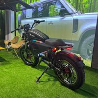 Vélo électrique haute vitesse Black Warrior modèle 2026, pneus anti-crevaison améliorés, idéal pour la conduite en montagne en extérieur