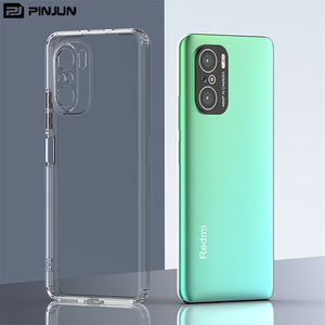 Funda protectora para teléfono inteligente Xiaomi Redmi <span class=keywords><strong>K40</strong></span>, cubierta transparente de TPU suave con orificio de precisión a prueba de golpes - Product Image 1