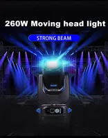 Lotus Led Beam 260 Sharpy Lyre 10R 260W Beam Moving Head Light DJ Disco Light avec Flycase Colorful Prism 8 + 16 + 24 Prism Stage