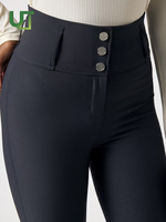 Pantalon d'équitation à prix abordable, culotte d'équitation avec assise intégrale en silicone