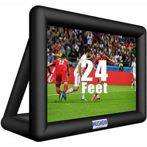 Écran de cinéma gonflable d'extérieur pour fêtes dans la cour, écran de projection en forme d'arche avec souffleur inclus - Product Image 5