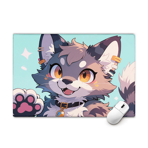 แผ่นรองเม้าส์ลายเชอร์รี่พิมพ์ลายออกแบบได้ตามต้องการแผ่นรองเมาส์น่ารักไม่ลื่นสำหรับเล่นเกมในสำนักงาน - Product Image 4