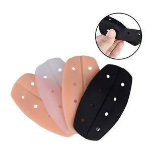 Soft Silicone Bra Relief Pain Non Slip Shoulder Strap Pads Holder with Breathable Hole