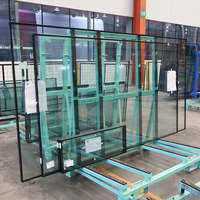 Panneaux isolants en verre double vitrage (IGU) à rupture de pont thermique pour murs-rideaux industriels de supermarchés en aluminium écologique