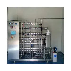 Peralatan pemurni air, sistem RO + EDI terbalik sekunder untuk laboratorium air