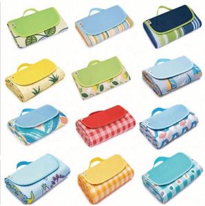 In Stock Eco-Friendly PVC Oxford Fabric Camping Mat Waterproof Foldable Moisture-Proof Picnic Blanket <b>Pad</b> for Beach Park Use - Product Image 6