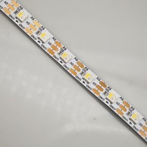 شريط إضاءة <span class=keywords><strong>LED</strong></span> طراز SK6812 RGBW بجهد 5 فولت، 60 مصباح <span class=keywords><strong>LED</strong></span> لكل متر، SMD5050 قابل للتحكم الفردي، ألوان حلمية، متوافق مع WS2812B، مناسب للمسرح وغرف الألعاب - Product Image 3