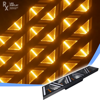 Lampe rétro matricielle RX 5*60W à LED RGB, effet stroboscopique, effet de teinture par fusion, DMX512, contrôlée par la voix, en métal, pour scène - Meilleures ventes