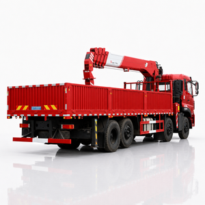 Camion grue de chantier CLW 31T GVW, grue montée sur camion pour la logistique de construction - Product Image 4
