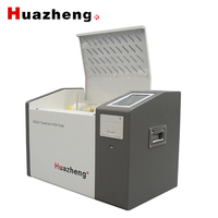 Équipement de test de résistance dielectrique de l'huile Huazheng, testeur de tension de rupture 80 kV, appareil de test de la résistance dielectrique de l'huile