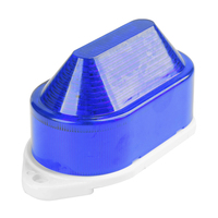 Alarma DE SEGURIDAD pequeña, luz indicadora Flash LED, señal estroboscópica de advertencia, lámpara de advertencia, 12V, 24V, 220V, compatibilidad