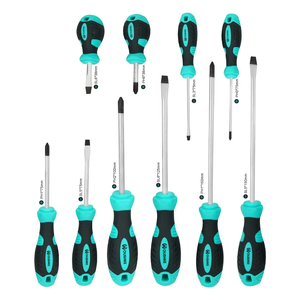 Tuốc nơ vít nhỏ kết hợp đa chức năng 10 cái tuốc nơ vít Bộ công cụ tuốc nơ vít hình chữ thập - Product Image 2