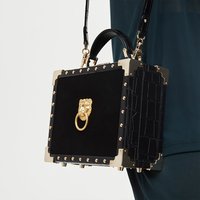 Mini Organisateur de Coffre de Voiture, Étui de Transport de Luxe pour Dames, Sac à Chaîne Designer, Boîte Rigide