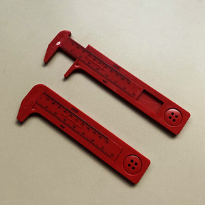 Thước Cặp Nhựa Mini Giá Rẻ Thước Cặp Tùy Chỉnh 8MM Thước Cặp Du Xích Nhựa - Product Image 6