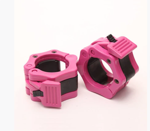 Collares de barra de plástico de Venta caliente con abrazadera Collar de barra Clips de bloqueo de hebilla de mancuerna para entrenamiento - Product Image 3